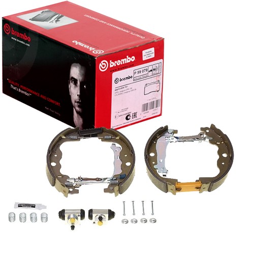 Brembo bremsbacken vormontiert - bremsbacken,