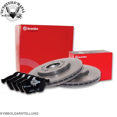 Brembo bremsscheiben beläge - +,